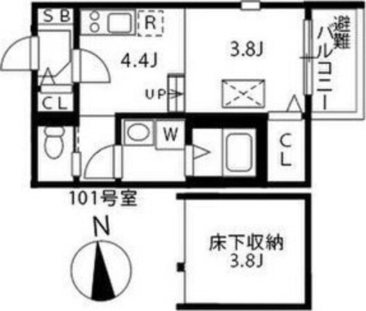 シアヴィータ名古屋の物件間取画像